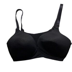 Motherhood Women's Wireless Maternity #79913 Black Size 38D #4120-3